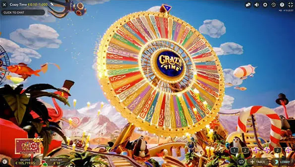 crazy time game